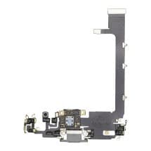 Charge Port & Connection Board Flex for Apple iPhone 11 Pro Max (Silver) [Aftermarket]