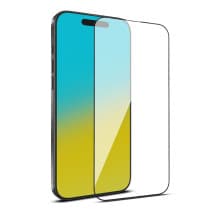 MYBAT Pro Full Coverage Tempered Glass Screen Protector for Apple iPhone 16 Pro Max