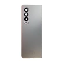 Back Glass & Camera Lens for Samsung Galaxy Z Fold3 5G (Phantom Silver) [OEM Service Pack]