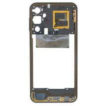 Mid Frame for Samsung Galaxy A24 (Black) [Premium]