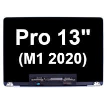 LCD Assembly for Apple MacBook Pro 13" (M1 2020) (Silver, No Logo) [Premium]