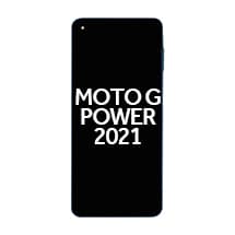 LCD & Frame Assembly for Motorola Moto G Power (2021) (Glowing Blue) [Premium]