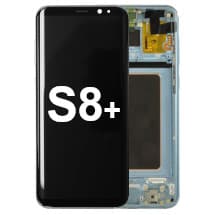OLED & Frame Assembly for Samsung Galaxy S8+ (Coral Blue) [Premium]