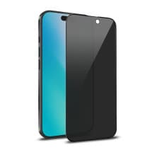 MYBAT Pro Full Coverage Tempered Glass Screen Protector for Apple iPhone 16 (Privacy)