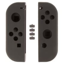 Shell Housing & Rail Buttons Set for Nintendo Joy-Con (Left & Right, Gray) [Premium]