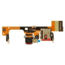 Charge Port & SIM Card Reader Flex for Google Pixel 3 XL [Premium]