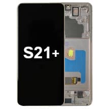 OLED & Frame Assembly for Samsung Galaxy S21+ (Phantom Pink & Violet) [Aftermarket]
