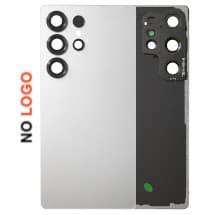 Back Glass & Camera Lenses for Samsung Galaxy S25 Ultra (Titanium Whitesilver) [Aftermarket]