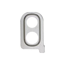 Glass Camera Lens & Bezel Bracket for Samsung Galaxy A40 (White)