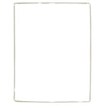 Digitizer Frame & Adhesive for Apple iPad 3 & 4 (White)