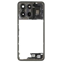 Mid Frame for Motorola Moto G (2025) (Forest Gray) [Genuine OEM]