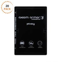Axiom Armor ScreenFilm Small Privacy Screen Protector (20 Pack)