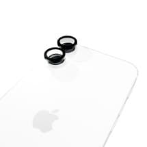 Cellhelmet Tempered Glass Individual Camera Lens Protector for Apple iPhone 16, 16 Plus, & 17 ( Black)