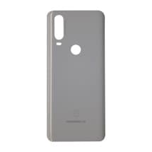 Back Plastic for Motorola One Action (Pearl White) [Genuine OEM]