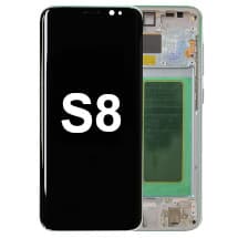OLED & Frame Assembly for Samsung Galaxy S8 (Coral Blue) [Aftermarket]