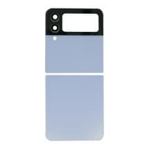 Back Glass & Camera Lenses Set for Samsung Galaxy Z Flip4 (Blue) [Aftermarket]