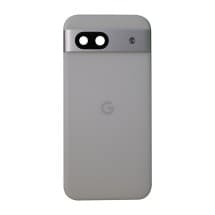 Back Plastic & Camera Lens for Google Pixel 8a (Porcelain) [Premium]