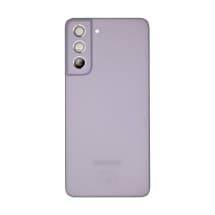 Back Glass & Camera Lenses for Samsung Galaxy S21 FE (Lavender) [OEM Service Pack]