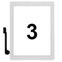 Digitizer & Home Button for Apple iPad 3 (White)