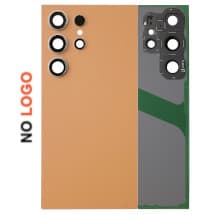 Back Glass & Camera Lenses for Samsung Galaxy S24 Ultra (Titanium Orange) [Aftermarket]