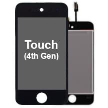 LCD Assembly for Apple iPod Touch (4th Gen, Black) [Premium]