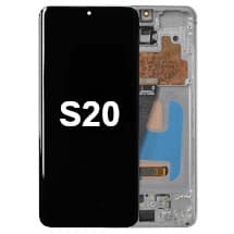 OLED & Frame Assembly for Samsung Galaxy S20 (Cloud Blue) [Aftermarket]