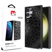 MYBAT Pro Mood Case for Samsung Galaxy S24 Ultra (Black Leopard)