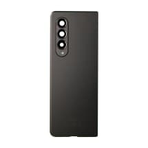 Back Glass & Camera Lens for Samsung Galaxy Z Fold3 5G (Phantom Black) [OEM Service Pack]