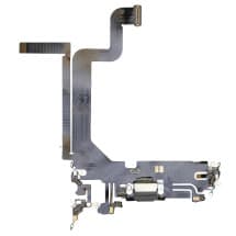 Charge Port Flex for Apple iPhone 14 Pro Max (Space Black) [Aftermarket]