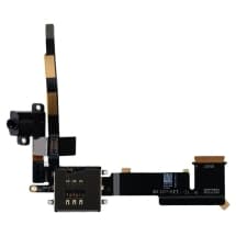 Headphone Jack Flex for Apple iPad 2 (Cellular, Black)