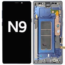 OLED & Frame Assembly for Samsung Galaxy Note 9 (Ocean Blue) [Premium]