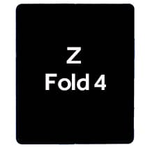 Inner OLED & Frame Assembly for Samsung Galaxy Z Fold4 (International, Phantom Black) [Premium]