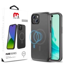 MYBAT Pro Fuse Case for Apple iPhone 15 (Black)