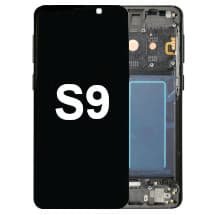 OLED & Frame Assembly for Samsung Galaxy S9 (Midnight Black) [Premium]