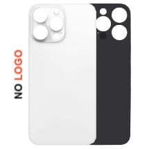 Big Hole Back Glass for Apple iPhone 14 Pro Max (Silver) [Aftermarket]