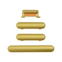 Cosmetic Button Set for Apple iPhone 11 (Yellow)