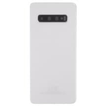 Back Glass & Camera Lens for Samsung Galaxy S10 (Prism White) [OEM Service Pack]