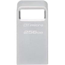 Kingston DataTraveler Micro Metal Flash Drive (256GB)
