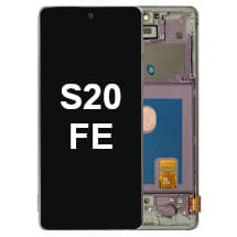OLED & Frame Assembly for Samsung Galaxy S20 FE (Cloud Lavender) [Premium]