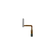 Fingerprint Scanner & Power Button for Samsung Galaxy Z Flip6 (White & Peach) [Premium]