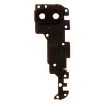 Glass Camera Lens & Bezel Bracket for Samsung Galaxy A10s (Black)