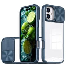CLICK Flex Shield Case for Apple iPhone 16 Plus (Blue)