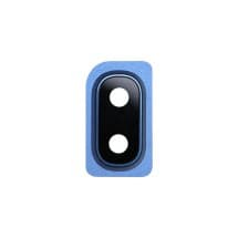 Glass Camera Lens & Bezel Bracket for Samsung Galaxy A10 (Blue)