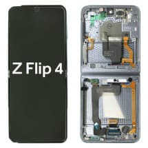 Inner OLED & Frame Assembly for Samsung Galaxy Z Flip4 (Blue) [Premium]