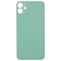 Big Hole Back Glass for Apple iPhone 11 (Green) [Aftermarket]