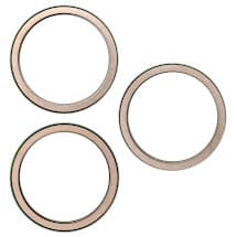 Camera Bezel Ring Set for Apple iPhone 16 Pro & 16 Pro Max (Desert Titanium)