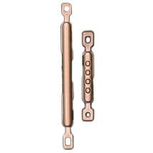 Cosmetic Button Set for Motorola Moto G9 Plus (Rose Gold)