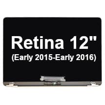 LCD Assembly for Apple MacBook Retina 12" (Early 2015-Early 2016) (Silver) [OEM Pull]