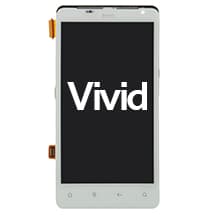LCD & Frame Assembly for HTC Vivid & Raider 4G (White)