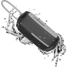 HyperGear Wave Water Resistant Wireless Speaker (Black & Gray)